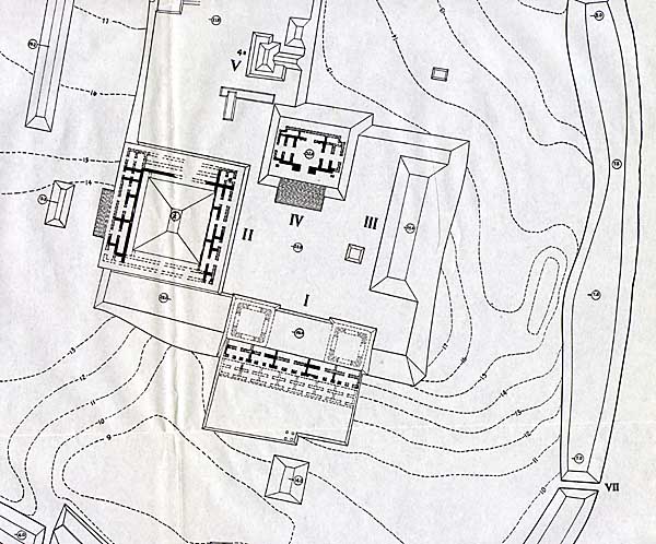 Ruppert and Dennison's 1943 map of Becan