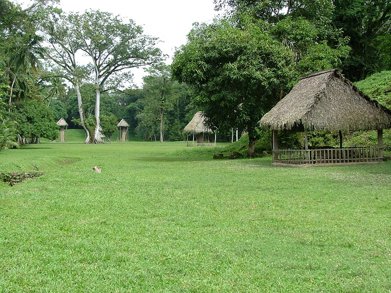Quirigua: View of Grand Plaza