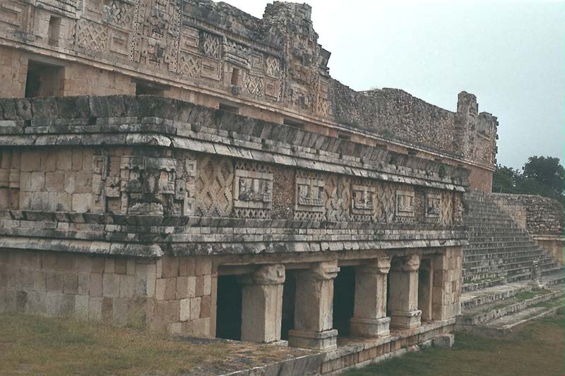 Uxmal, House of the Governor detail