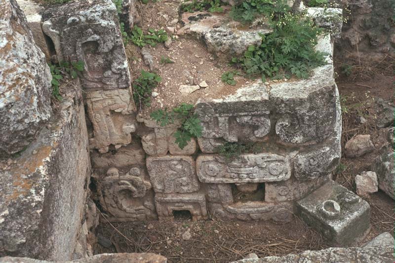 Uxmal, House of the Governor detail