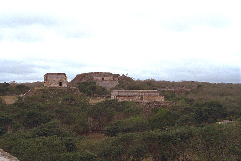 Uxmal, Photo from top of Temple of the Magician