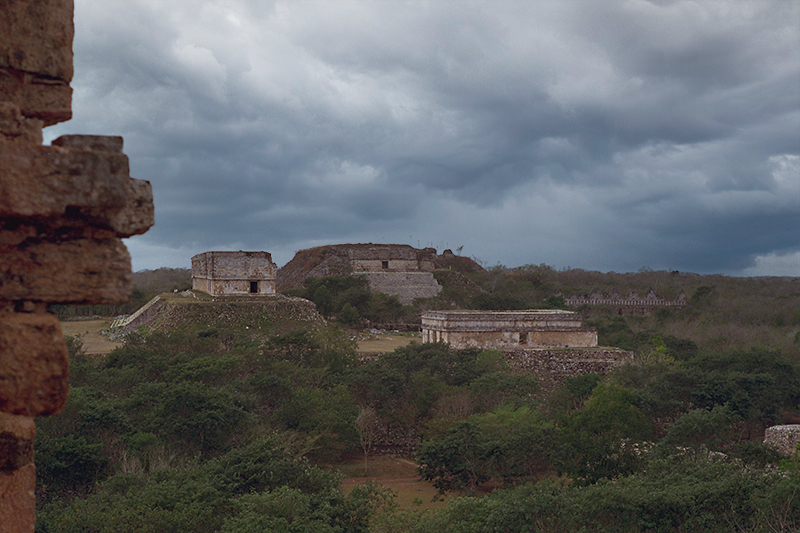 Uxmal, Photo from top of Temple of the Magician