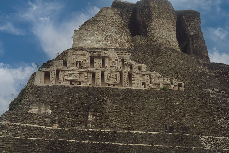 Xunantunich,  west frieze