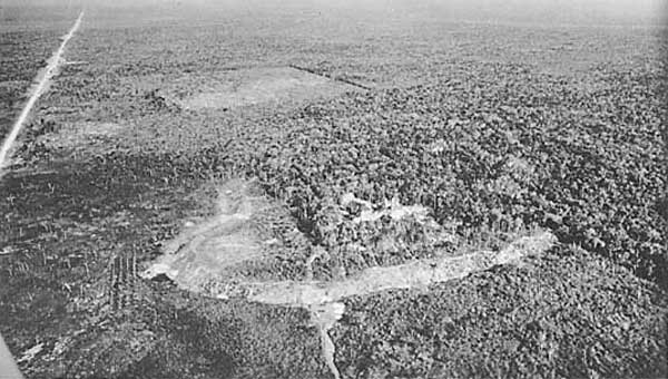 Becan defensive earthworks