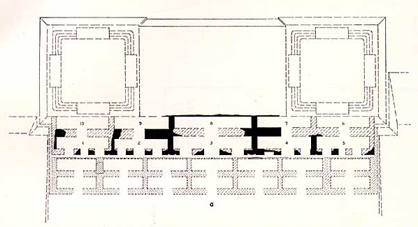 Becán: Structure I building plan
