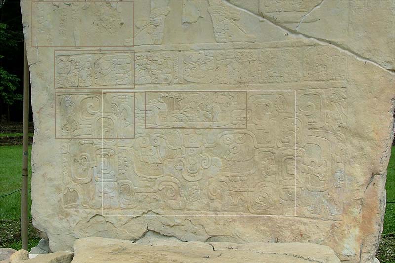 Bonampak Stela 1: Iconography.