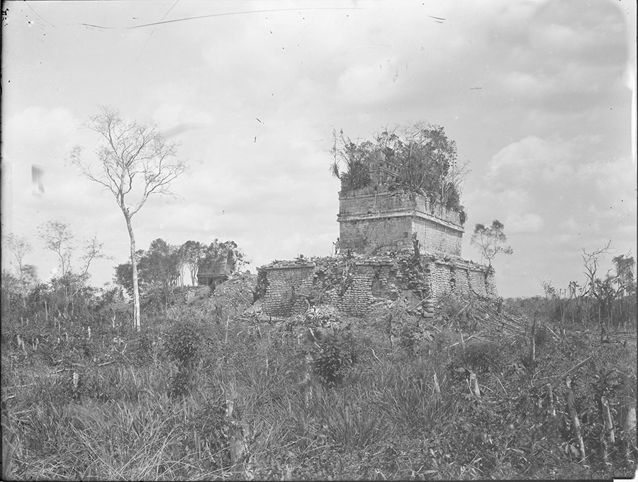 Back view of Casa Colorado