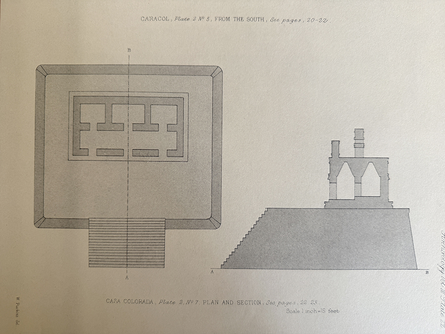 Maudslay’s Casa Colorado building diagram