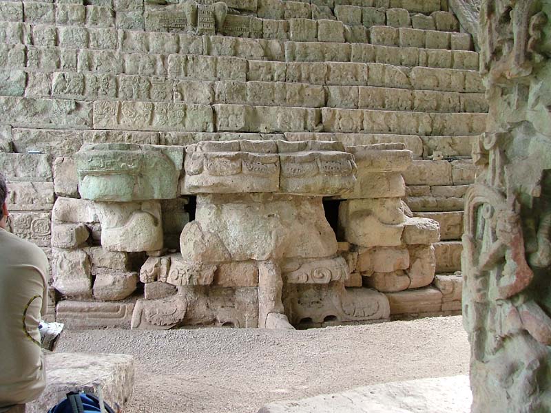 Altar at Hieroglyphic Staircase