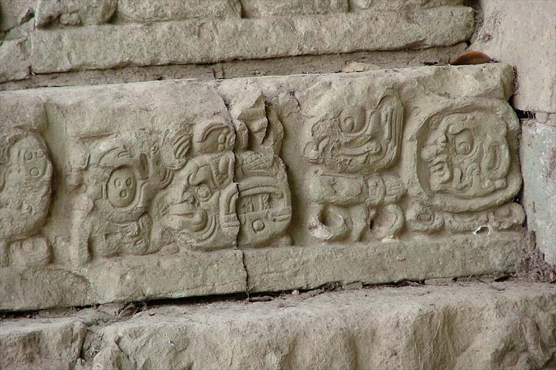 Stairway Glyphs Detail