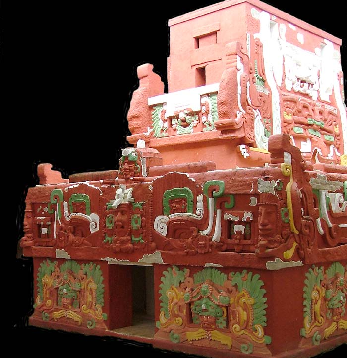 Rosalila Stucco Mask Detail