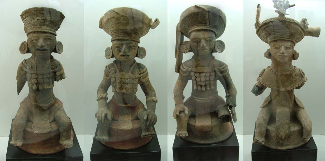 Pottery Figures from Ruler 12 Tomb