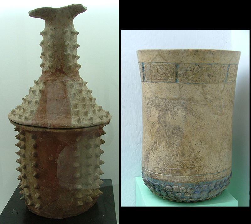 Ceramics from Village of Copan Archaeology Museum