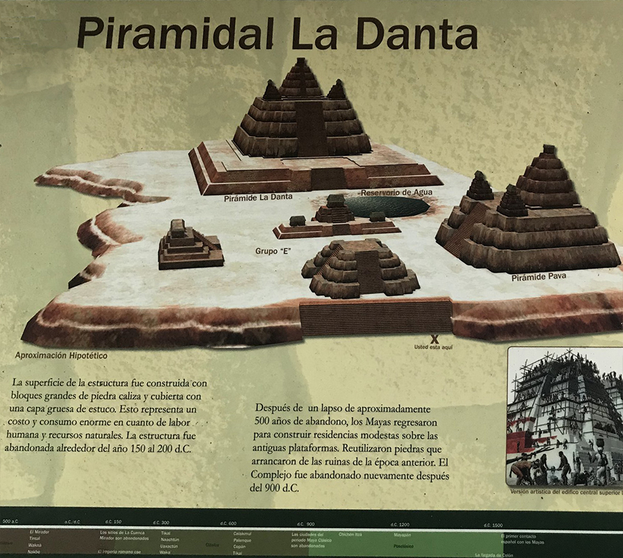 Jaguar Paw Temple (Structure 34), El Mirador 