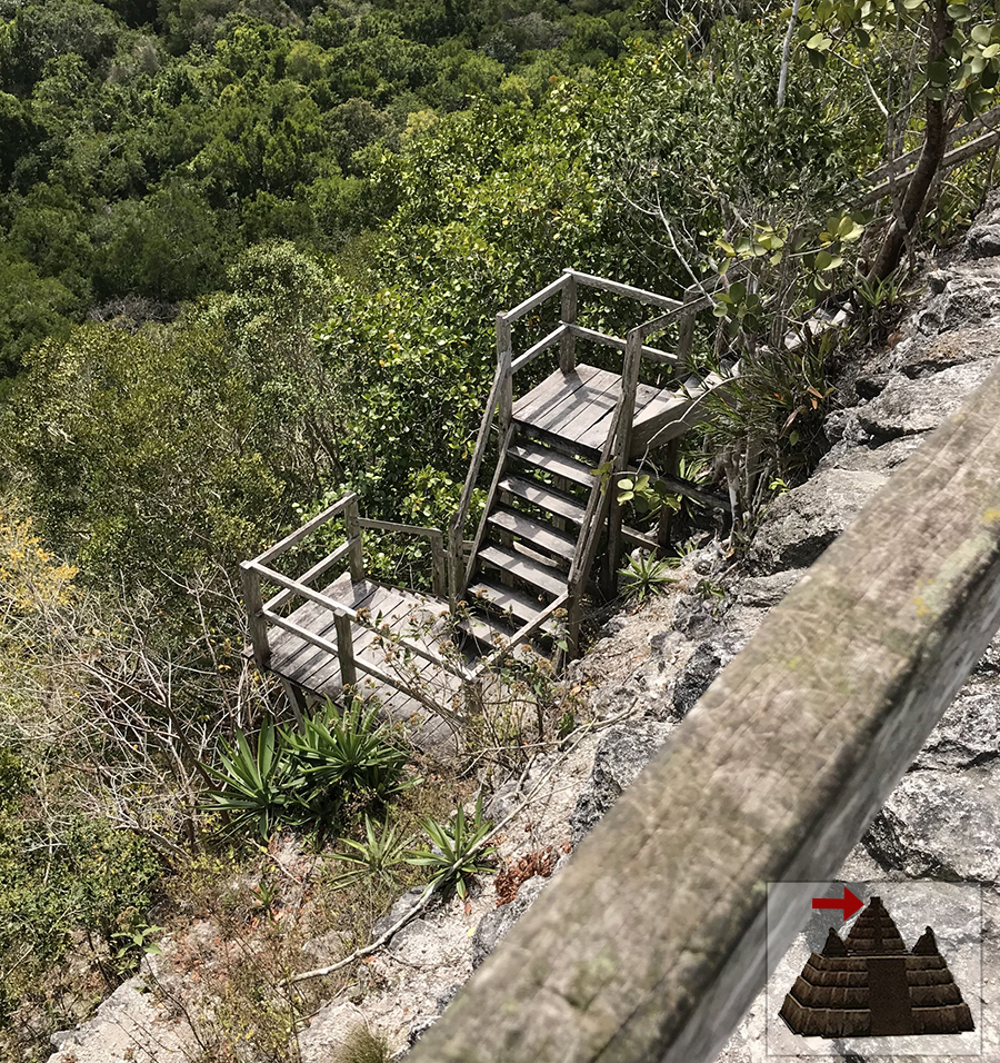 La Danta Pyramid, El Mirador. The largest pyramid at the site