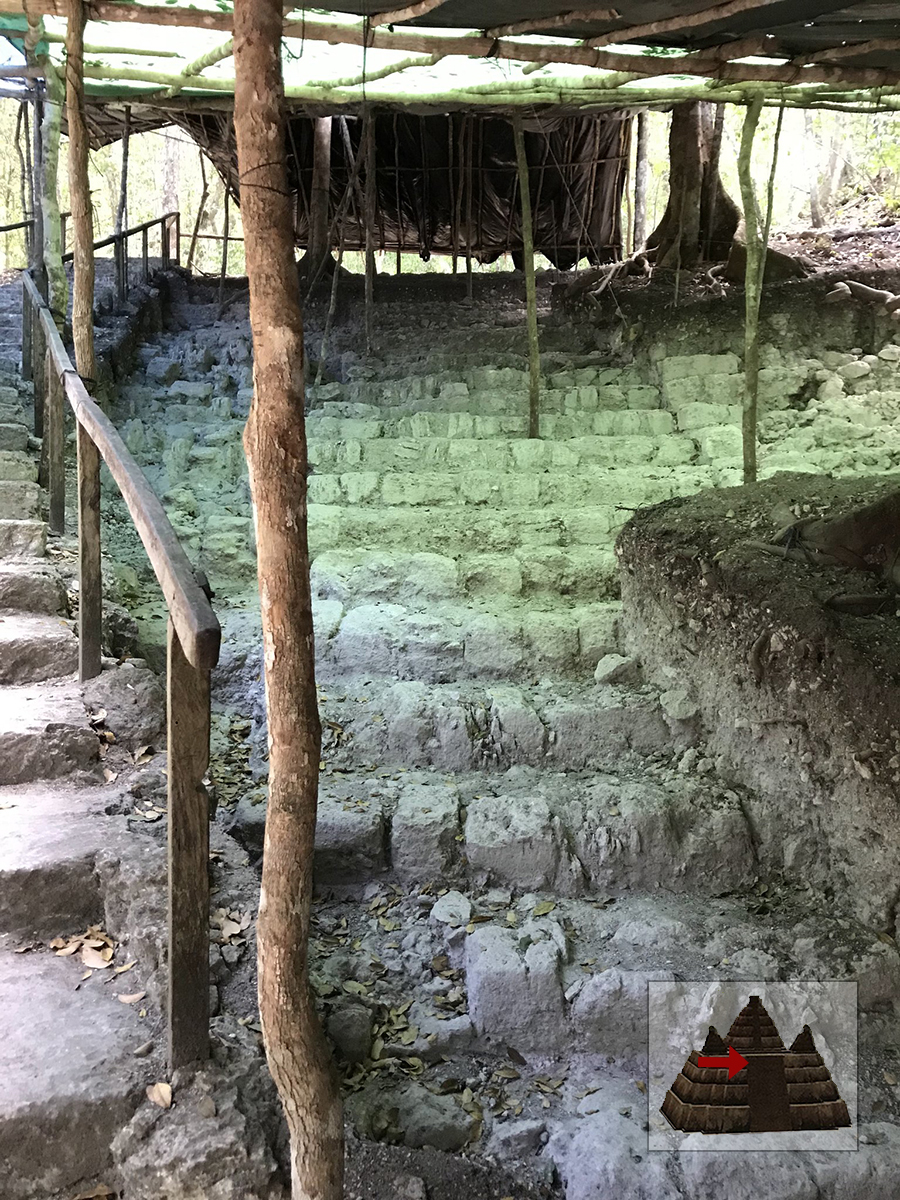 La Danta Pyramid, El Mirador. The largest pyramid at the site