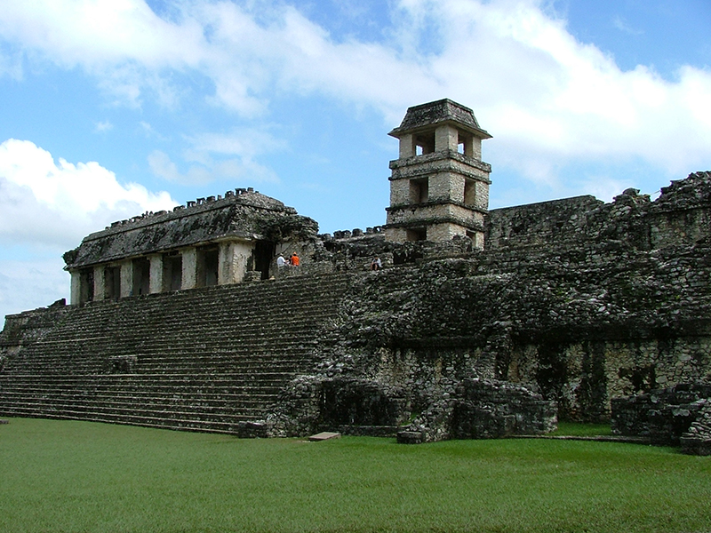 Palenque Palace Grand Stairway