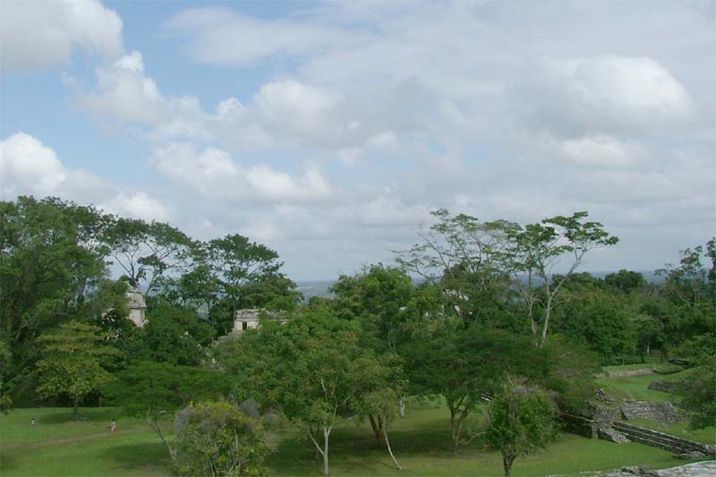 Small temples north of the ballcourt