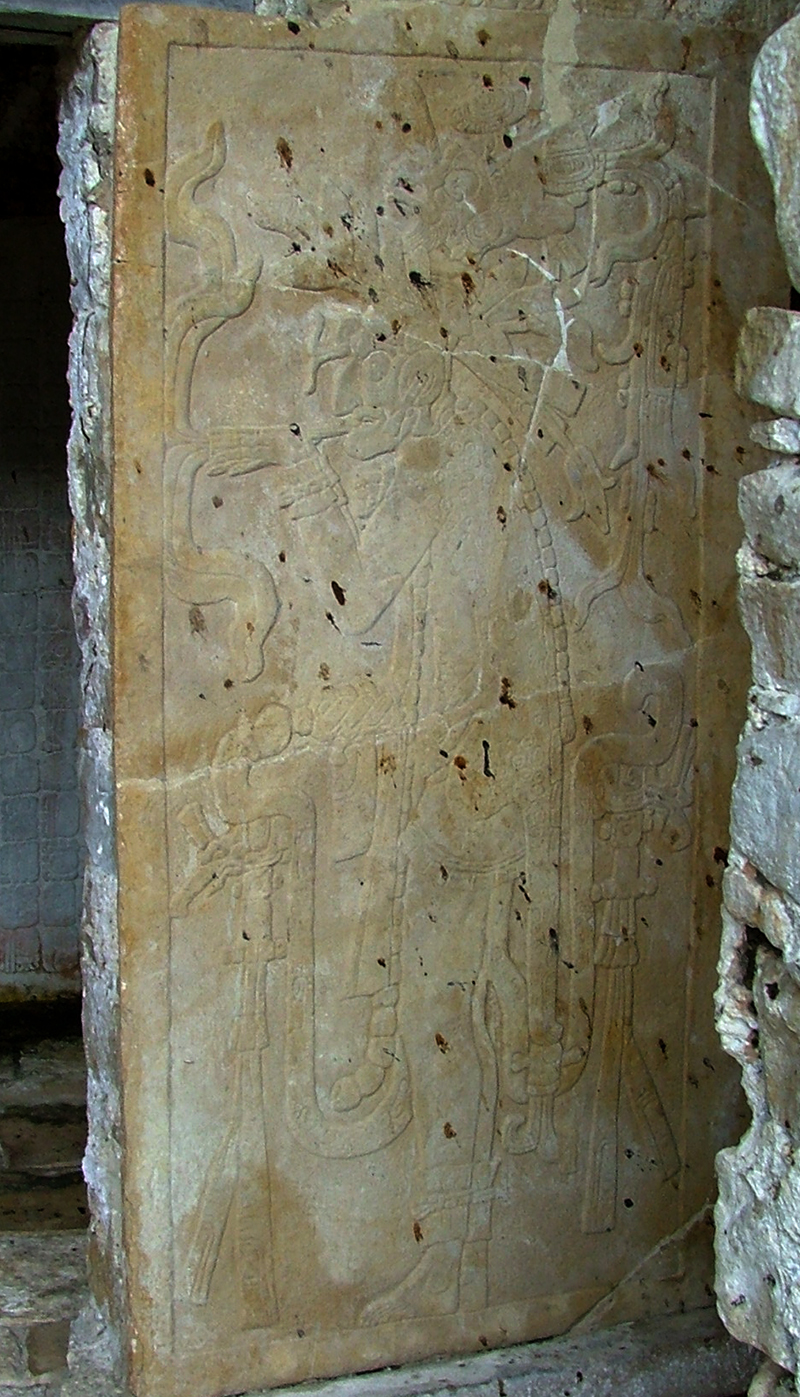 Panel depicting God L