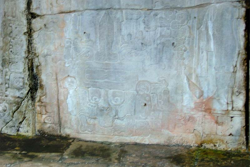 Detail of Earth Monster relief