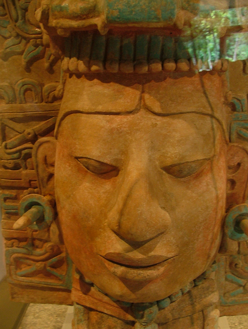 Portrait incensario found in Temple XV-C