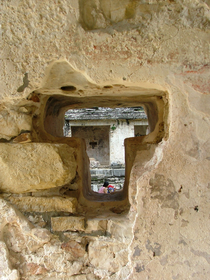 Ik Glyph shape ventilation openings