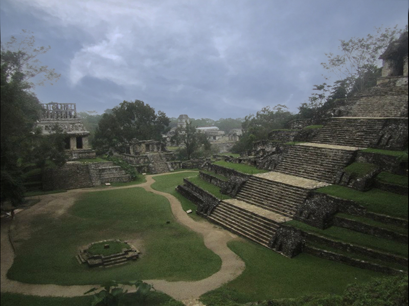Cross Group Radial Pyramid, Palenque