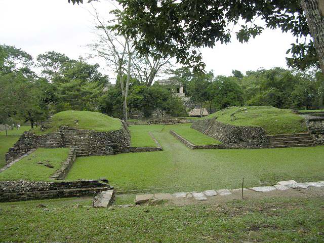 The small ballcourt at Palenque
