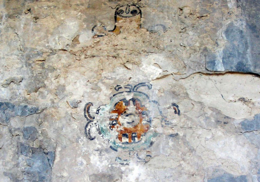 Flower House Mural, Palenque