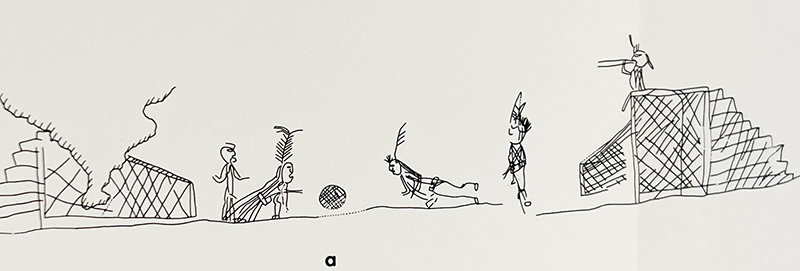 Graffiti found in Tikal's Structure 5D-43