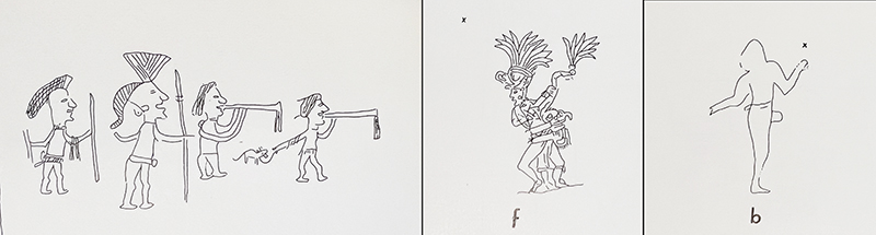 Tikal: Central Acropolis Graffiti Musicians