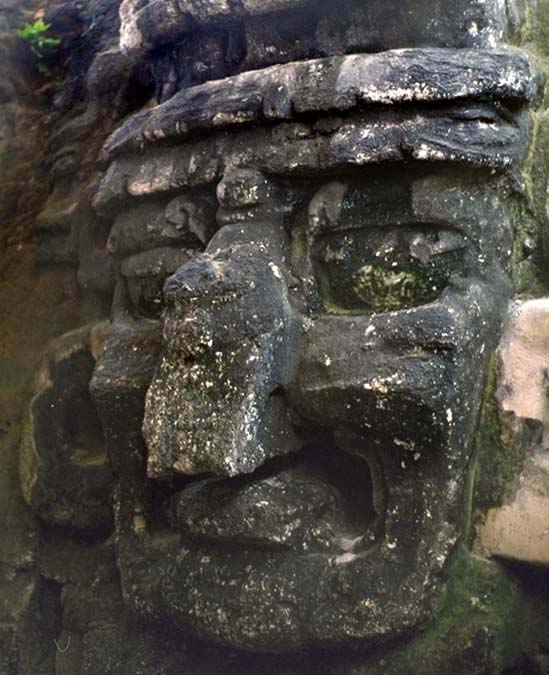 Mask U4-A, Str. 5D-33-3rd, North Acropolis