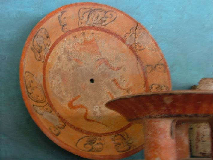 Pot from El Chiclero Pottery Museum