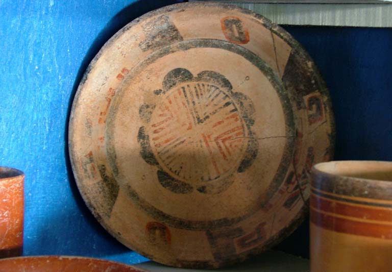 Pot from El Chiclero Pottery Museum