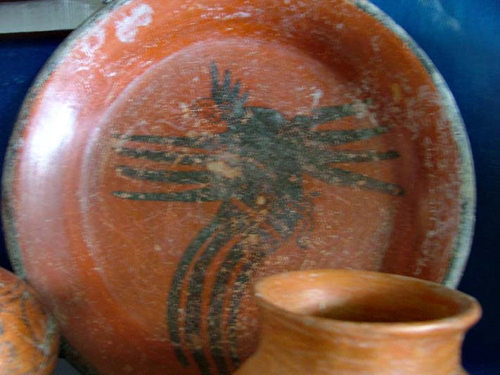 Pot from El Chiclero Pottery Museum