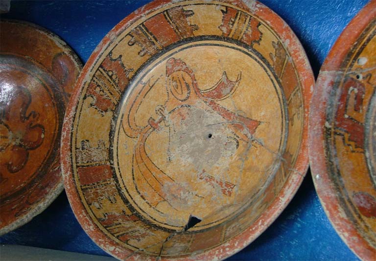 Pot from El Chiclero Pottery Museum