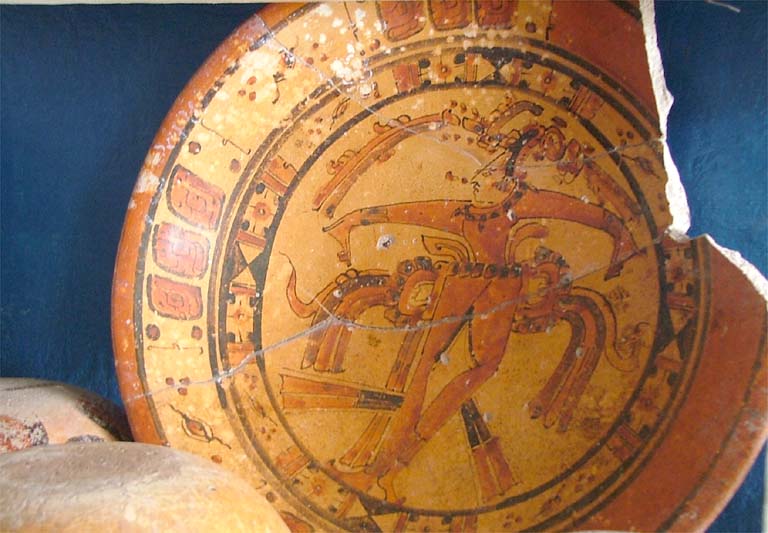 Pot from El Chiclero Pottery Museum