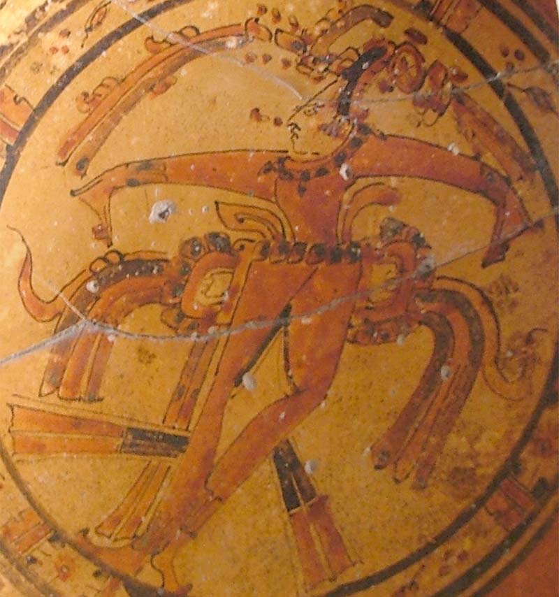 Pot from El Chiclero Pottery Museum