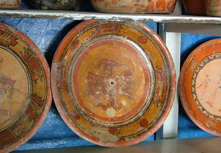 Pot from El Chiclero Pottery Museum