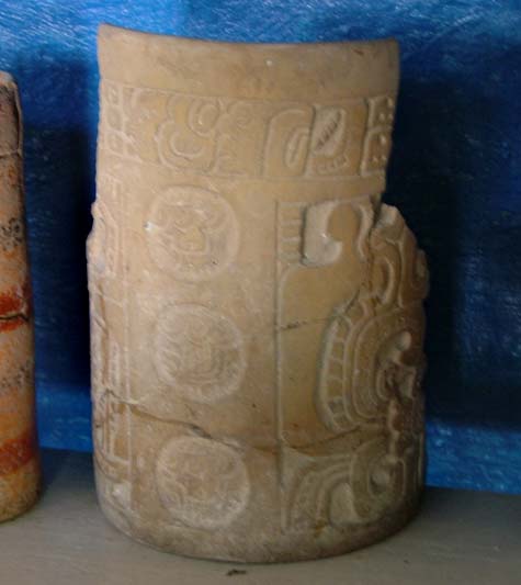 Pot from El Chiclero Pottery Museum