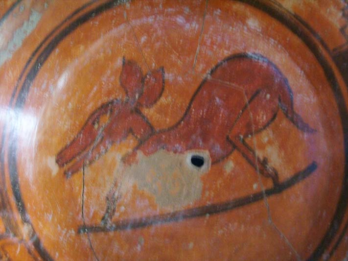 Pot from El Chiclero Pottery Museum