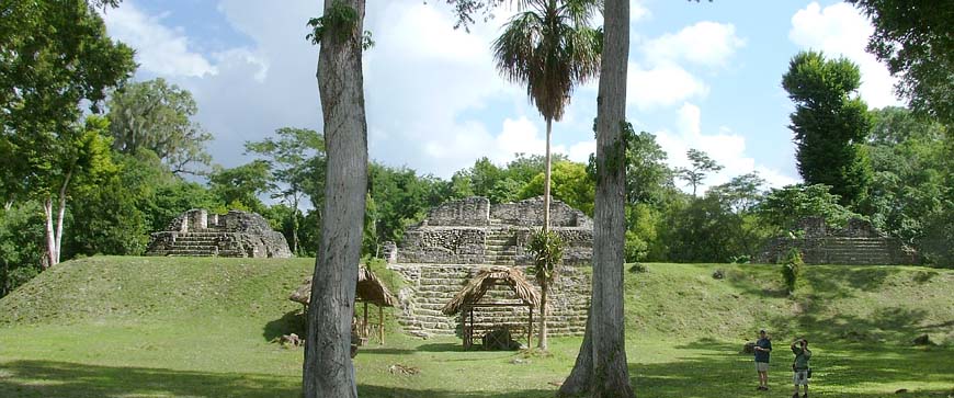View of the Group E Sighting Temples