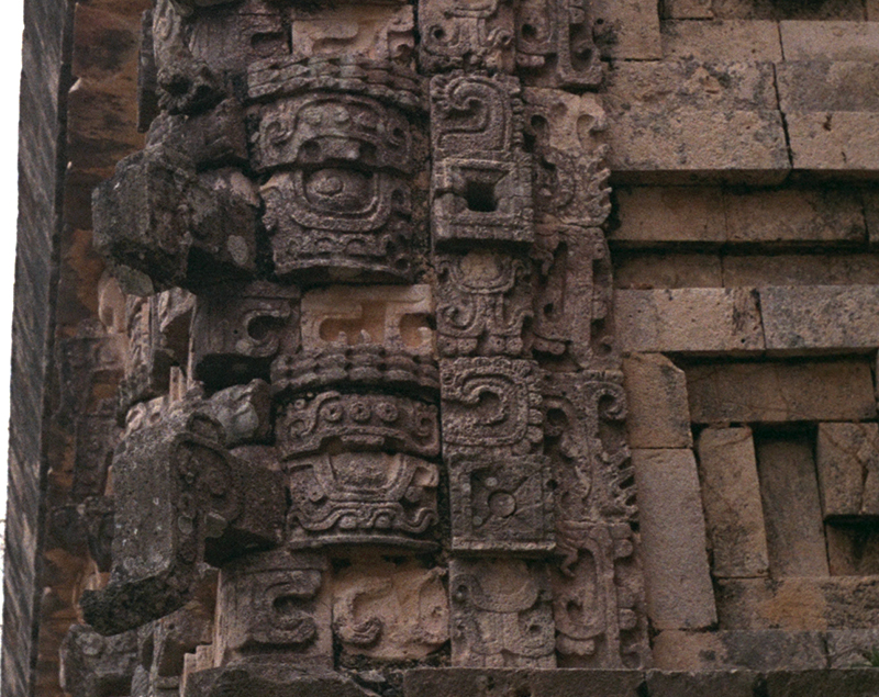 Uxmal, House of the Governor detail