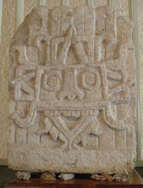 Uxmal Museum: Tlaloc representation