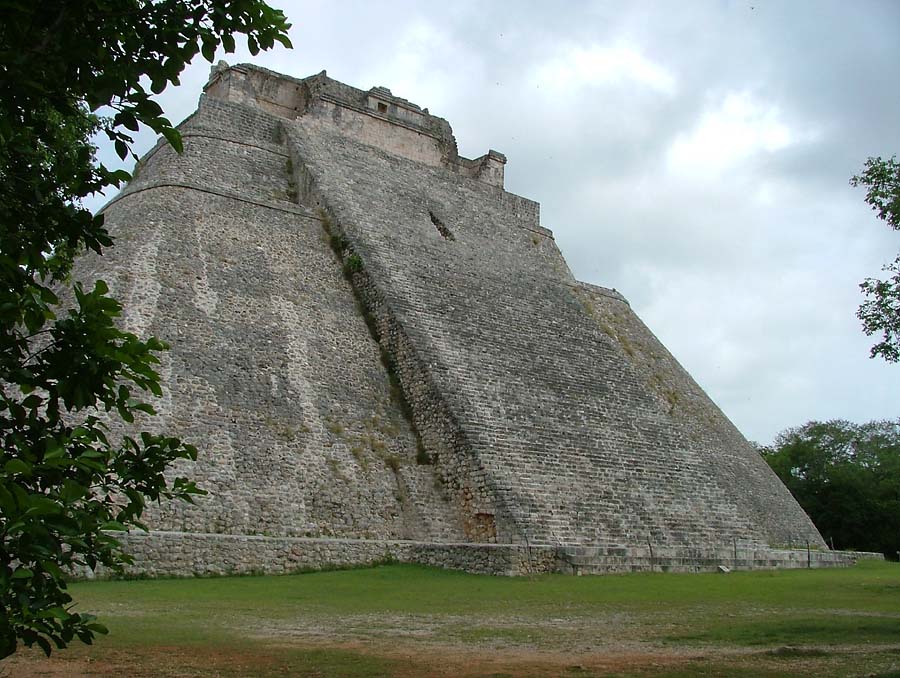 Uxmal, Photo of Pyramid of the Magician