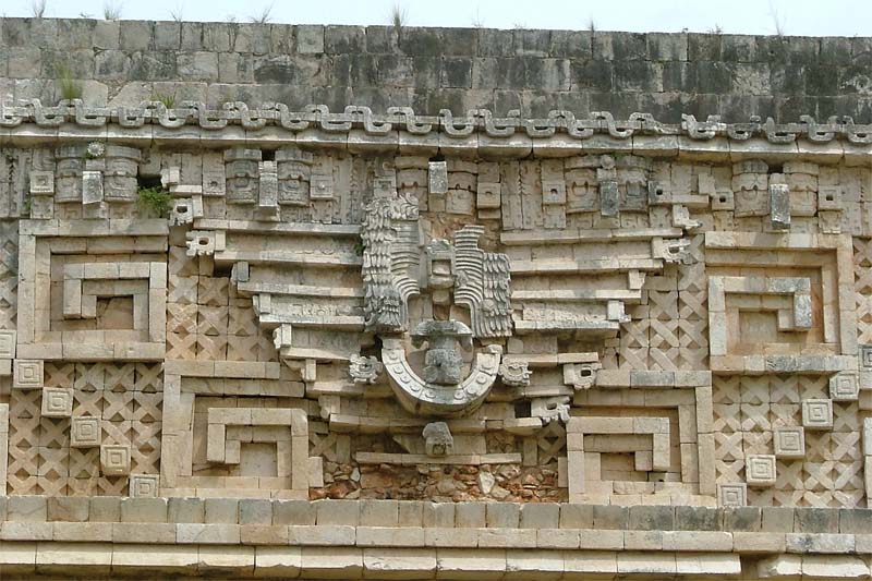 Uxmal, House of the Governor detail