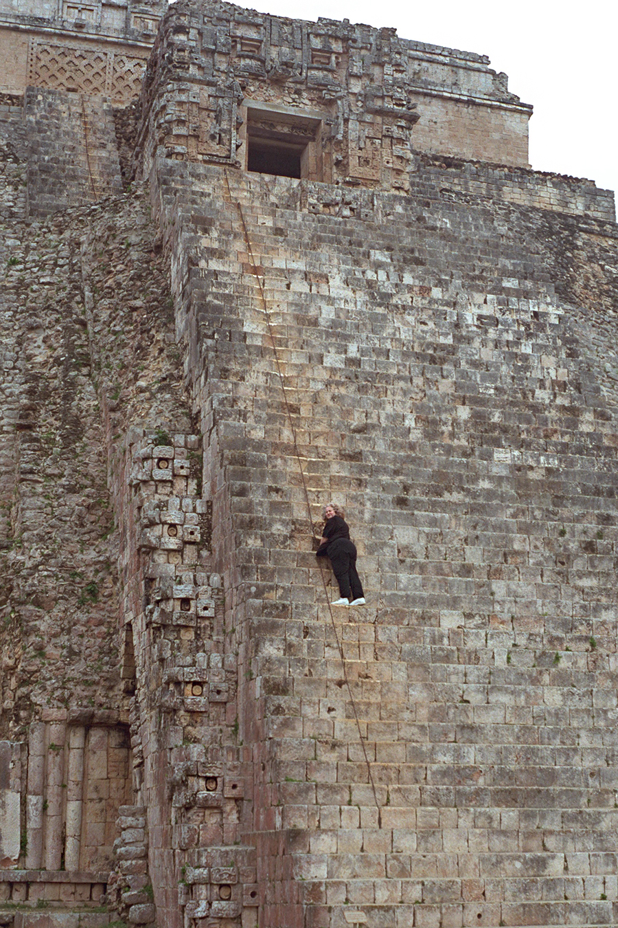Uxmal, Photo of Pyramid of the Magician