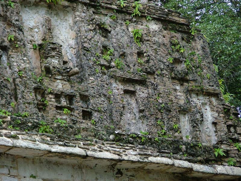 Detail of the roofcomb of Structure 33