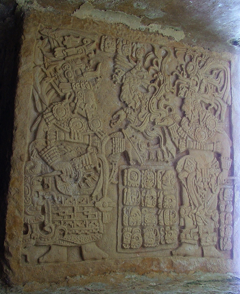 Lintel 14 above door 3 of Structure 20