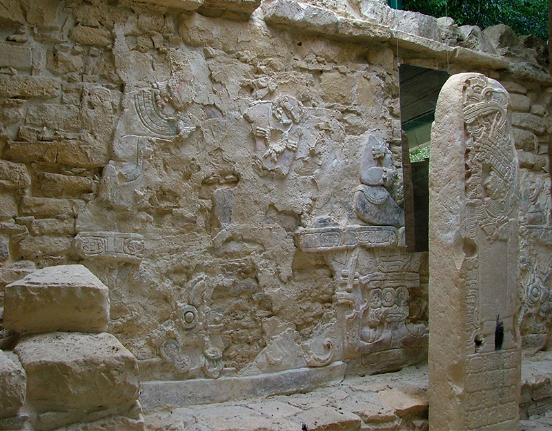 Structure 21 at Yaxchilan